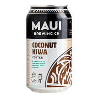 Maui Coconut Hiwa Porter 355ml Can Craft Beer Maui Brewing Company