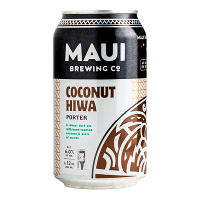 Maui Coconut Hiwa Porter 355ml Can Craft Beer Maui Brewing Company