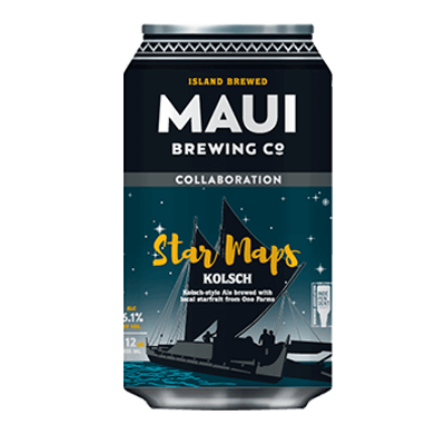 Maui Star Maps Kolsch Maui Brewing Company