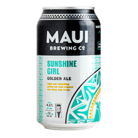 Maui Sunshine Girl Golden Ale 355ml Can Craft Beer Maui Brewing Company