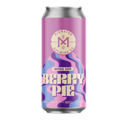 Mismatch Berry Pie Imperial Sour Ale 500ml Can Craft Beer Mismatch Brewing Company