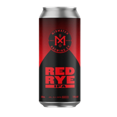 Mismatch Brewing Red IPA 500ml Can Craft Beer Mismatch Brewing Company
