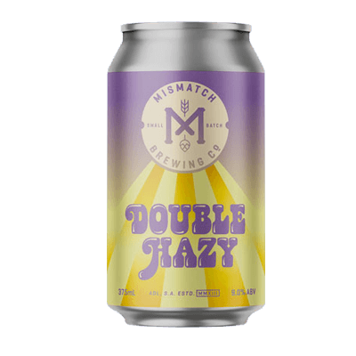 Mismatch Double Hazy IPA Craft Beer Mismatch Brewing Company