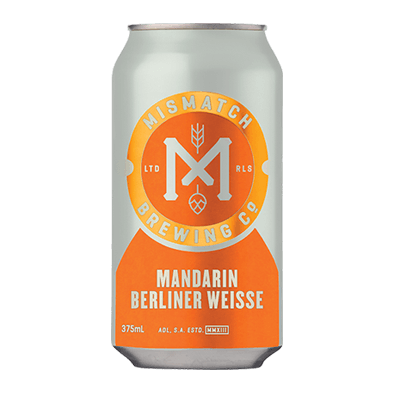 Mismatch Mandarin Berliner Weisse Craft Beer Mismatch Brewing Company