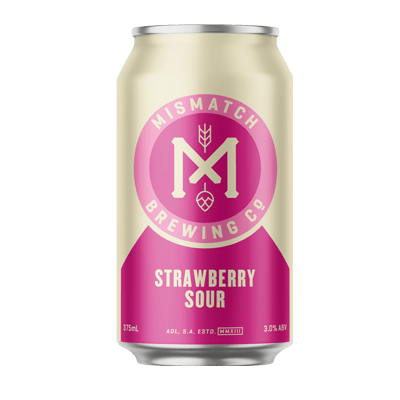 Mismatch Strawberry Sour Ale Craft Beer Mismatch Brewing Company