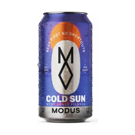 Modus Cold Sun West Coast Pilsner 375ml Can Craft Beer Modus Brewing