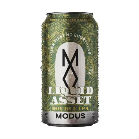 Modus Liquid Asset Double IPA 375ml Can Craft Beer Modus Brewing