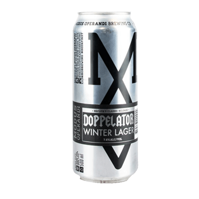Modus Operandi Doppelator Winter Lager Single Craft Beer Modus Operandi Brewing Co.