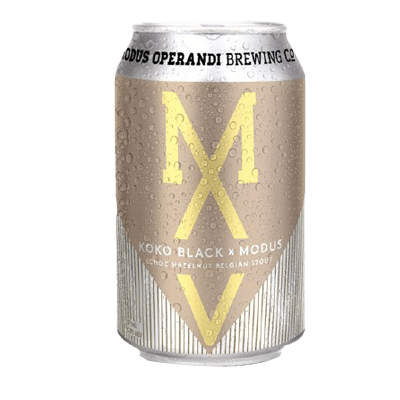 Modus Operandi Koko Black Choc Hazelnut Belgian Stout 375ml Can Craft Beer Modus Operandi Brewing Co.