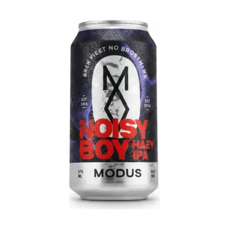 Modus Operandi Noisy Boy Hazy IPA 375ml Can Craft Beer Modus Operandi Brewing