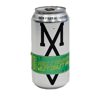 Modus Operandi Press Rewind West Coast IPA Craft Beer Modus Operandi Brewing Co.