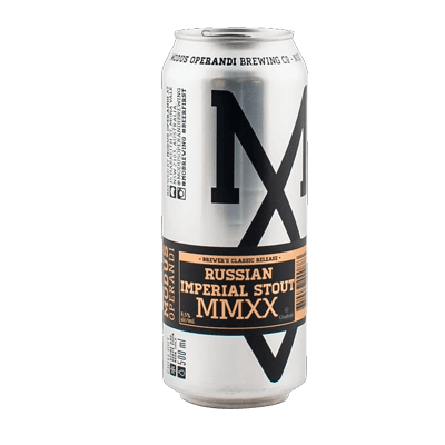 Modus Operandi Russian Imperial Stout MMXX Single Craft Beer Modus Operandi Brewing Co.