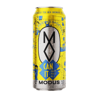 Modus x Ten Men Brewery Ukraine CAN IT Hazy Pale 500ml Can - PRE ORDER Craft Beer Modus Operandi Brewing Co.