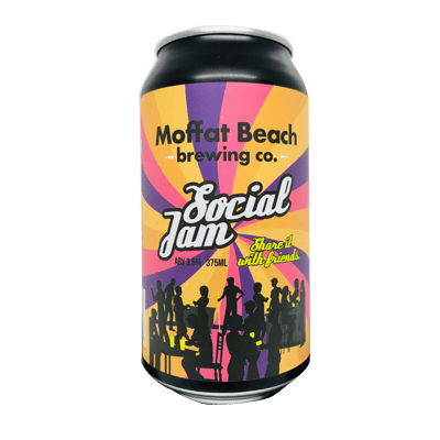 Moffat Beach Social Jam Pale Ale Craft Beer Moffat Beach Brewing Co