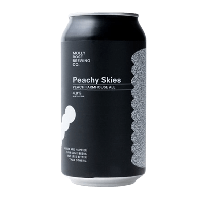 Molly Rose Peachy Skies Farmhouse Ale Craft Beer Molly Rose Brewing