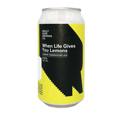 Molly When Life Gives You Lemons Saison Craft Beer Molly Rose Brewing