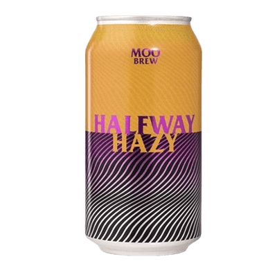 Moo Brew Halfway Hazy 375ml Can Craft Beer Moo Brew