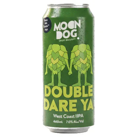Moon Dog Double Dare Ya West Coast IIPA 440ml Can Craft Beer Moon Dog