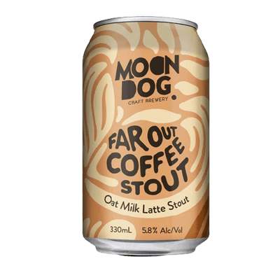 Moon Dog Far Out Coffee Stout 330ml Can Craft Beer Moon Dog Craft Brewery