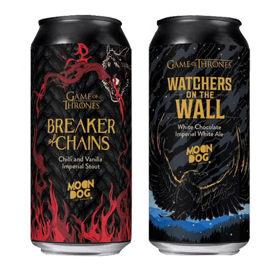 Moon Dog Game of Thrones Beer Twin Pack Craft Beer Moon Dog Craft Brewery