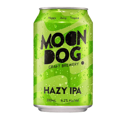 Moon Dog Hazy IPA 330ml Can Craft Beer Moon Dog Craft Brewery