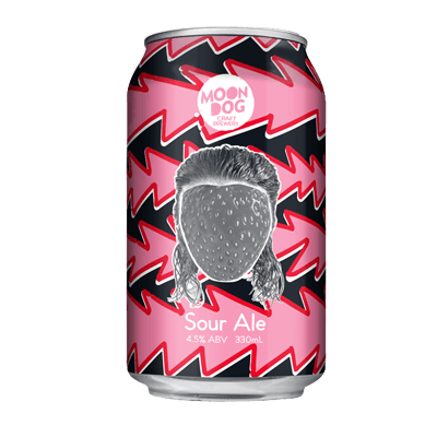 Moon Dog Jean-Strawb Van Damme Sour Ale Craft Beer Moon Dog Craft Brewery