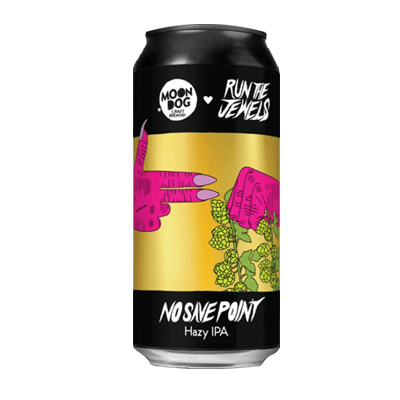 Moon Dog/Run The Jewels No Save Point Hazy IPA Craft Beer Moon Dog Craft Brewery