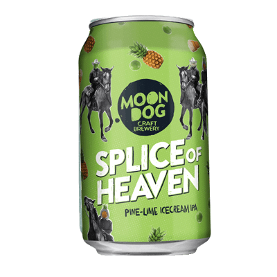 Moon Dog Splice of Heaven Pine Lime Ice Cream IPA 330ml Can Craft Beer Moon Dog Craft Brewery