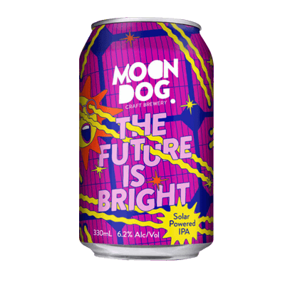 Moon Dog The Future is Bright Solar Powered IPA 330ml Can Craft Beer Moon Dog Craft Brewery