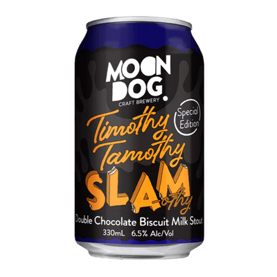 Moon Dog Timothy Tamothy Slam-othy Double Chocolate Biscuit Milk Stout 330ml Can Craft Beer Moon Dog Craft Brewery