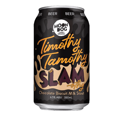 Moon Dog Timothy Tamothy Slam-othy Milk Stout 330ml Can Craft Beer Moon Dog Craft Brewery