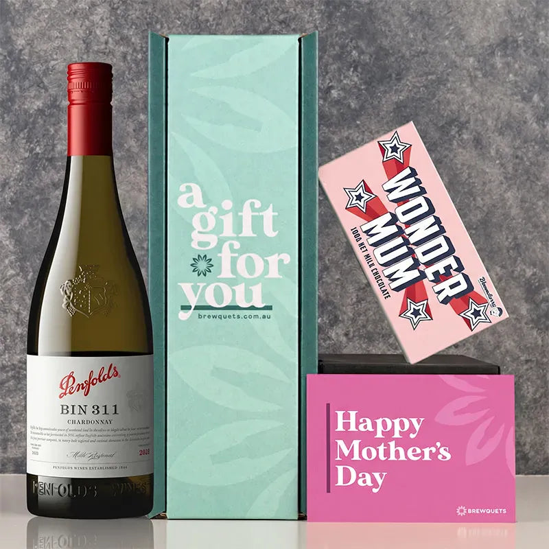 Mother's Day Wine & Chocolate Hamper Gift Packs Brewquets