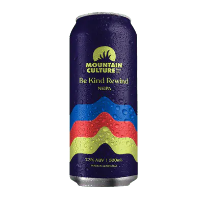 Mountain Culture Be Kind Rewind NEIPA 500ml Can Craft Beer Mountain Culture