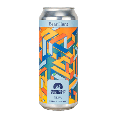 Mountain Culture Bear Hunt NEIPA 500ml Can Craft Beer Mountain Culture Beer Co.