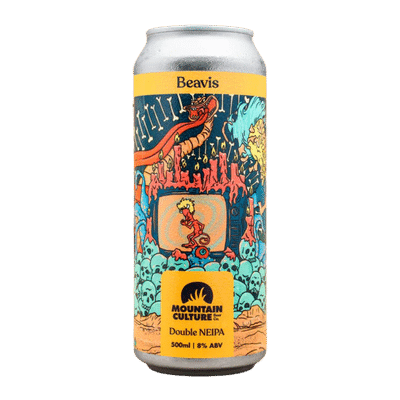 Mountain Culture Beavis Double NEIPA 500ml Can Craft Beer Mountain Culture Beer Co.