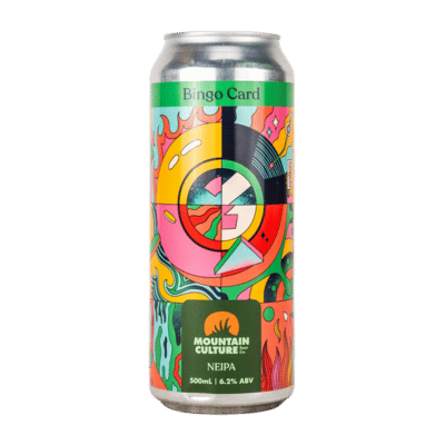Mountain Culture Bingo Card NEIPA 500ml Can Craft Beer Mountain Culture Beer Co.