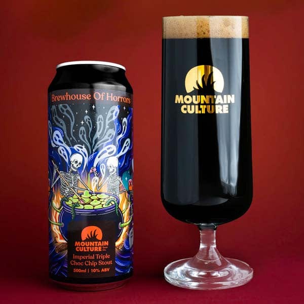 Mountain Culture Brewhouse Of Horror Imperial Triple Choc Chip Stout 500ml Can Craft Beer Mountain Culture Beer Co.