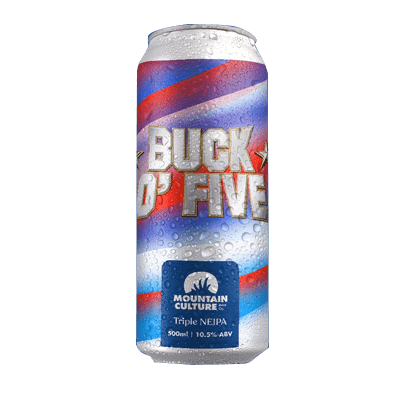 Mountain Culture Buck O'Five Triple NEIPA 500ml Can Craft Beer Mountain Culture Beer Co.