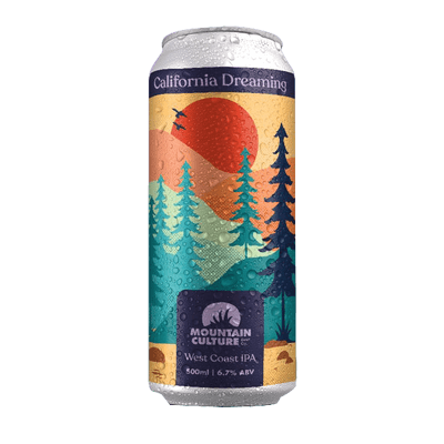 Mountain Culture California Dreaming WCIPA 500ml Can Craft Beer Mountain Culture Beer Co.
