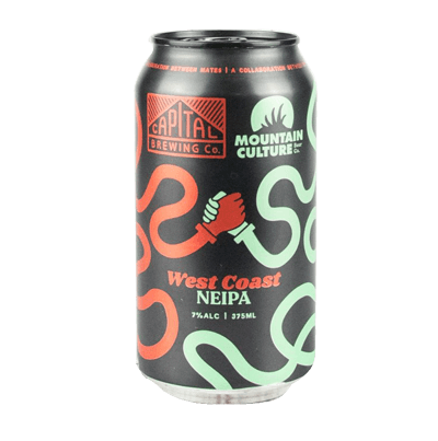Mountain Culture/Capital West Coast NEIPA 375ml Can Craft Beer Capital Brewing Co