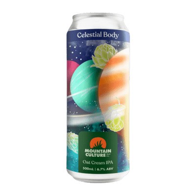 Mountain Culture Celestial Body Oat Cream IPA 500ml Can Craft Beer Mountain Culture Beer Co.