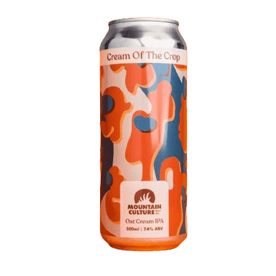 Mountain Culture Cream Of The Crop Oat Cream IPA 500ml Can Craft Beer Mountain Culture Beer Co.