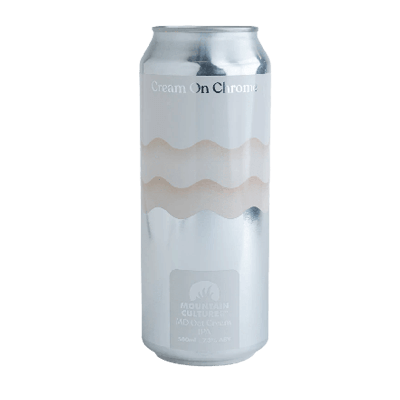 Mountain Culture Cream on Chrome MD Oat Cream IPA 500ml Can Craft Beer Mountain Culture Beer Co.