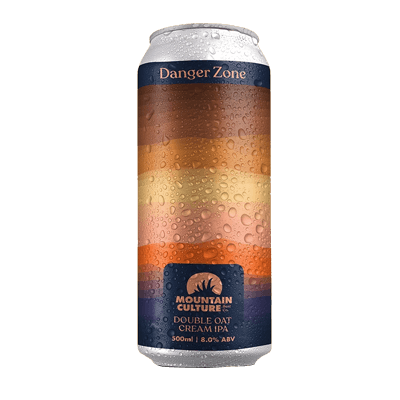 Mountain Culture Danger Zone Oat Cream IPA Craft Beer Mountain Culture Beer Co.