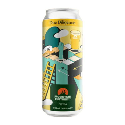 Mountain Culture Due Diligence NEIPA 500ml Can Craft Beer Mountain Culture Beer Co.