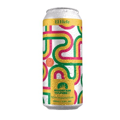 Mountain Culture El Hefe DDH Imperial Hefe 500ml Can Craft Beer Mountain Culture Beer Co.
