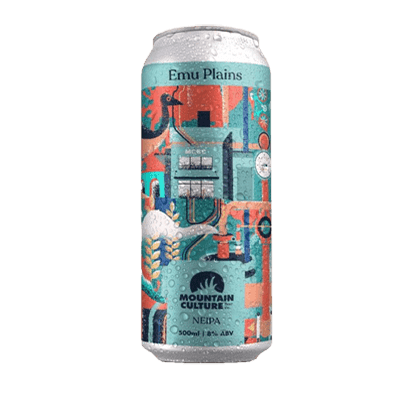 Mountain Culture Emu Plains NEIPA 500ml Can Craft Beer Mountain Culture Beer Co.