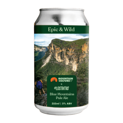 Mountain Culture Epic & Wild Blue Mountains Pale Ale 355ml Can Craft Beer Mountain Culture Beer Co.