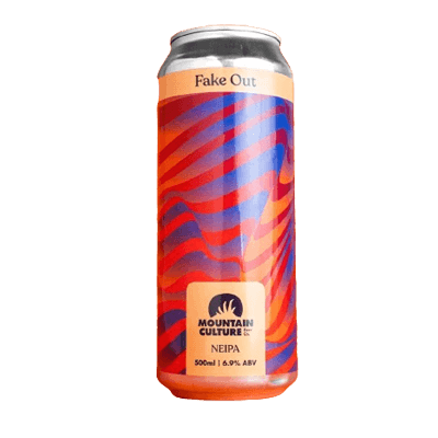 Mountain Culture Fake Out NEIPA 500ml Can Craft Beer Mountain Culture Beer Co.