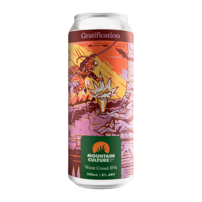 Mountain Culture Gratification West Coast IPA 500ml Can Craft Beer Mountain Culture Beer Co.